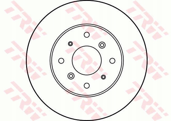 фото №3, Тормозные диски тормозные перед trw do honda legend i 2.7i