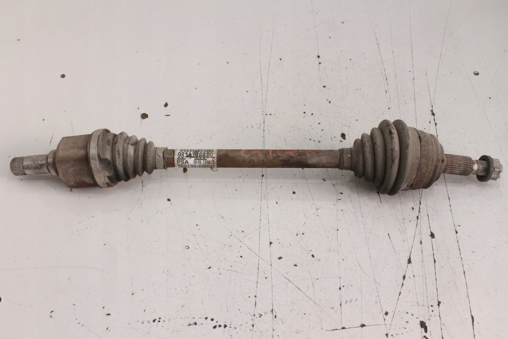 Приводной вал левая короткий 9811176880 citroen c4 2 1.6 e-hdi Оригинал