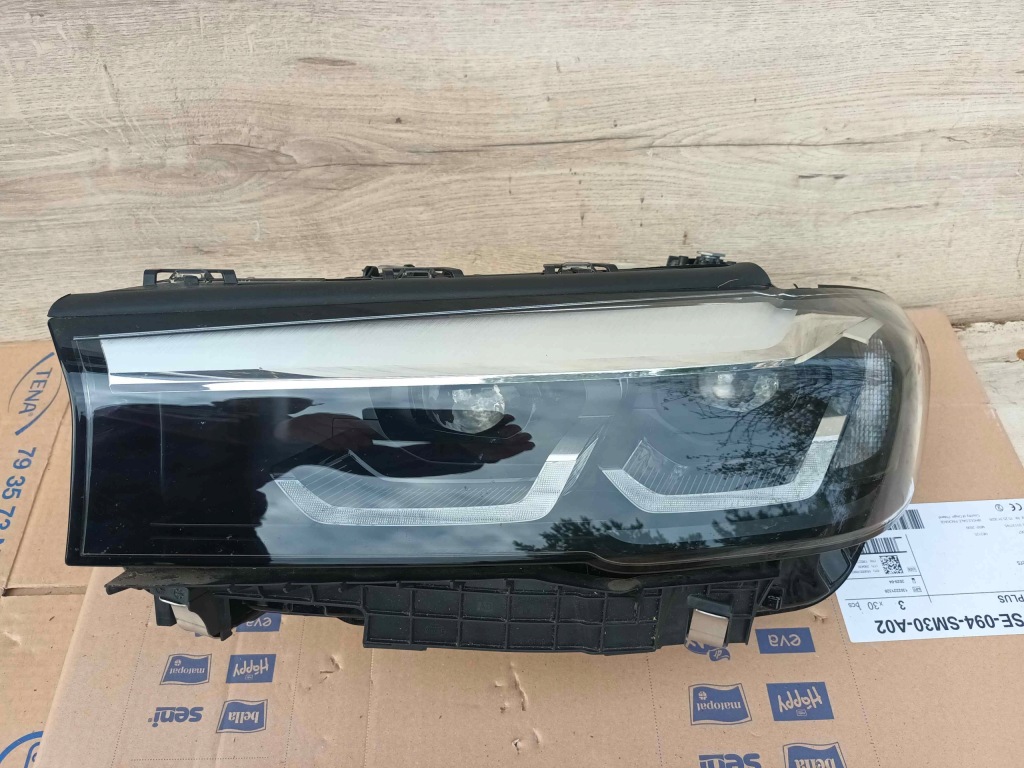 фото №1, Bmw g30 lift lci лампа ліва full led комплектна 5a388c3-03 модуль idealna