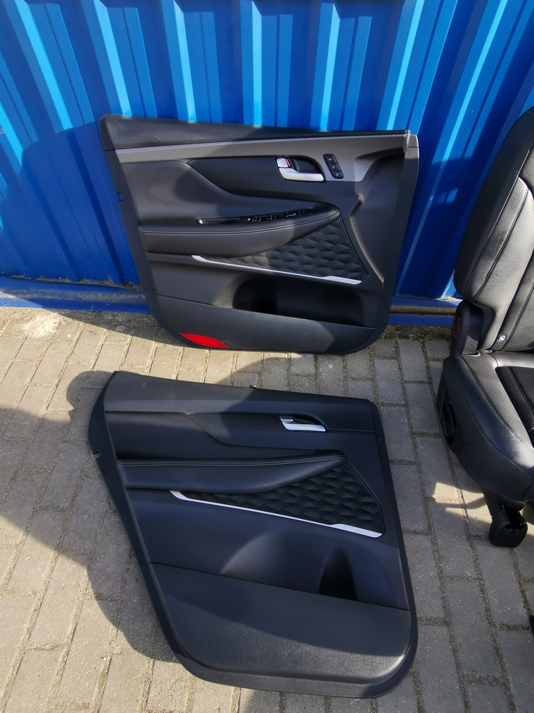 фото №11, Hyundai santa fe iv комплект сидінь шкіра сидіння заднє сидіння обшивки