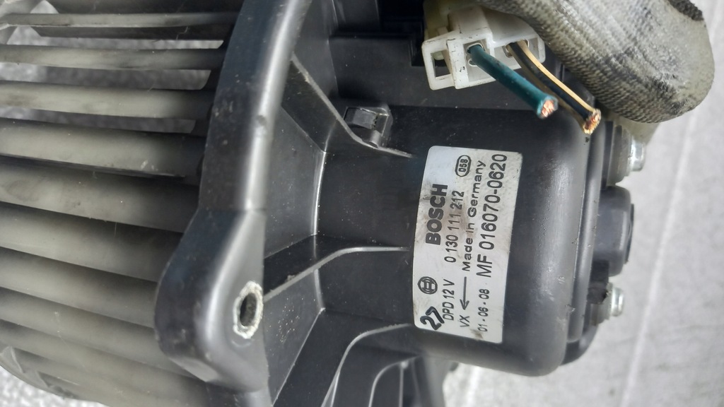 фото №4, Вентилятор отопителя volvo v40 01r 1.9dci