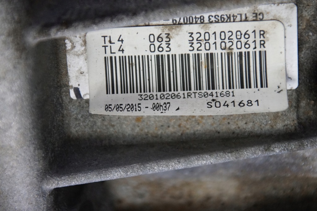 фото №4, Коробка передач передач tl4 renault megane iii lift