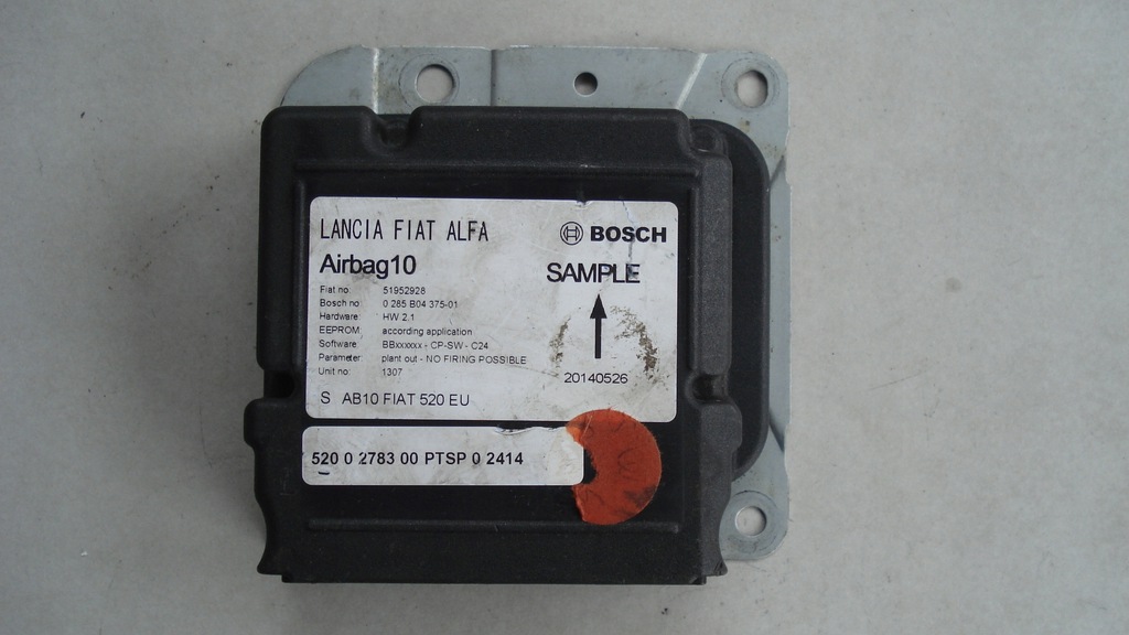 фото №1, Датчик подушка безпеки 51952928 jeep renegade