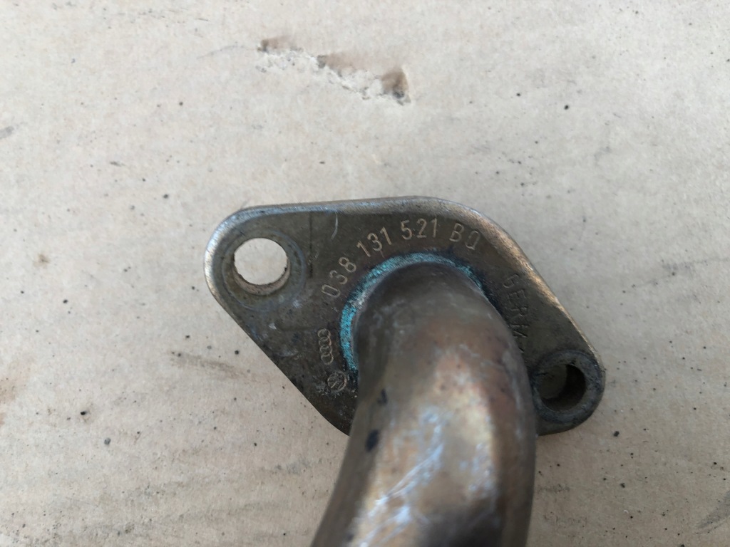 фото №3, Vw audi a3 golf leon seat skoda труба трубка egr