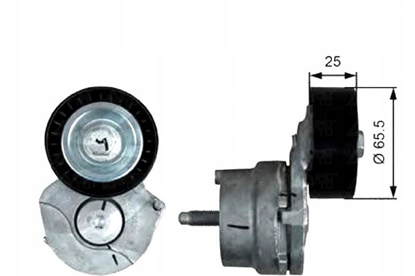 фото №2, Gates натяжитель ремень многоручейковый chevrolet aveo