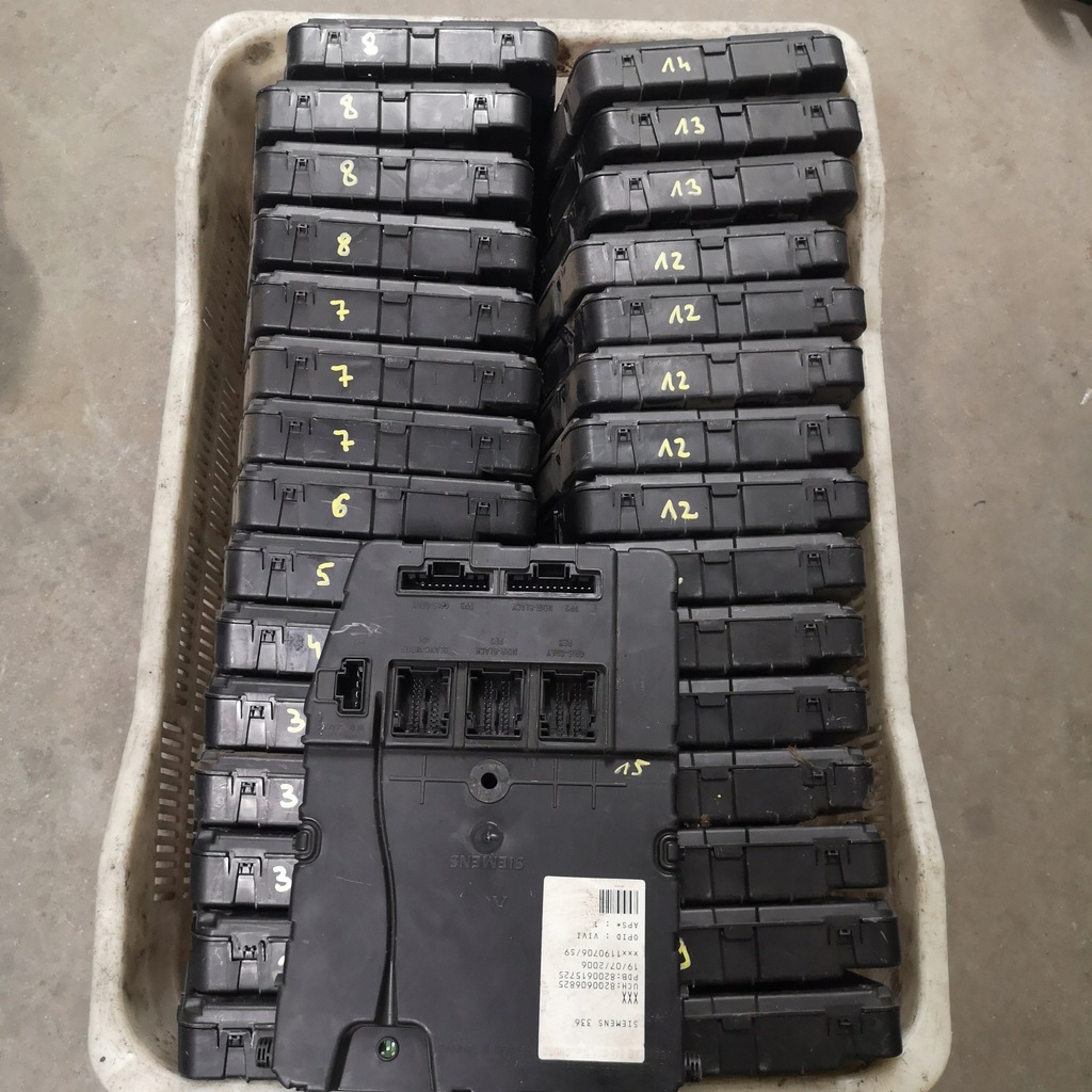 фото №3, Модуль bsi renault megane ii megane iii scenic ii