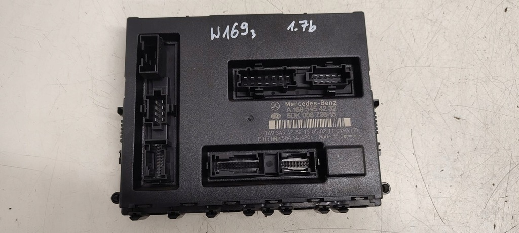 фото №1, Модуль bsi коробка mercedes w169 1,7