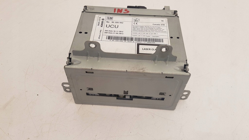 фото №1, Opel insignia a astra j zafira c радіо навігація радіопрогравач 95326942