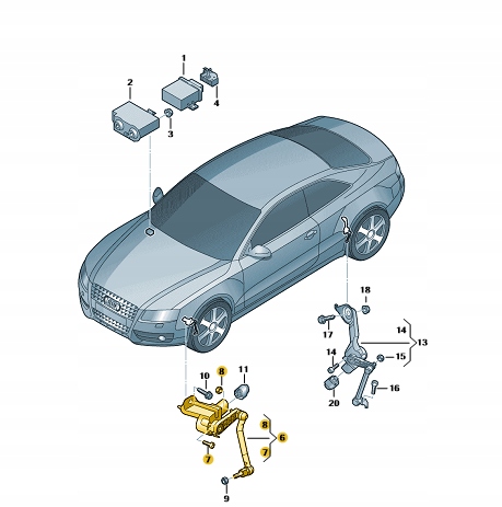 фото №5, Регулировка света audi a4 08-