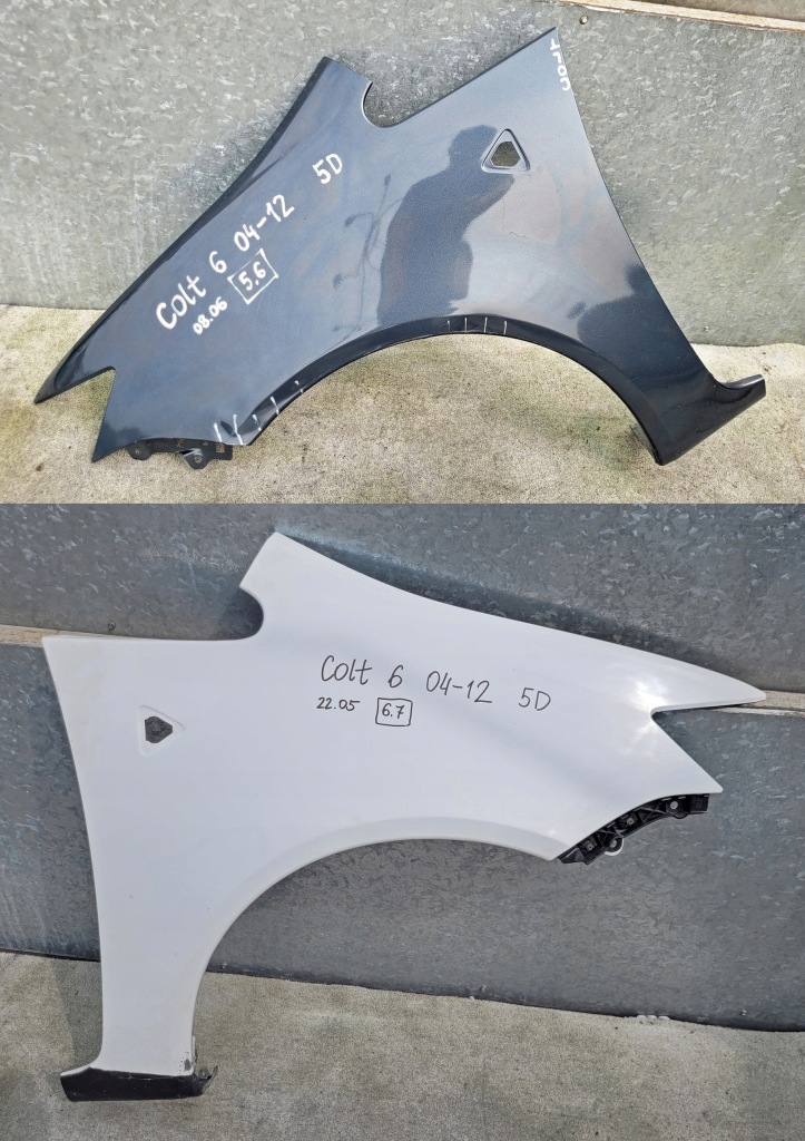 фото №1, Крыло передний левый / правый перед mitsubishi colt 5d 2004-12