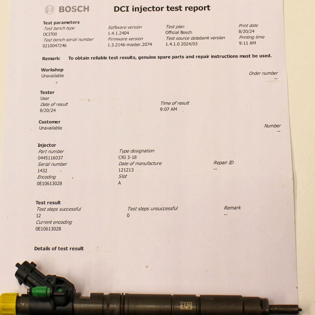 фото №7, Land rover range rover l405 2014 форсунка топлива ah4q9k546ba