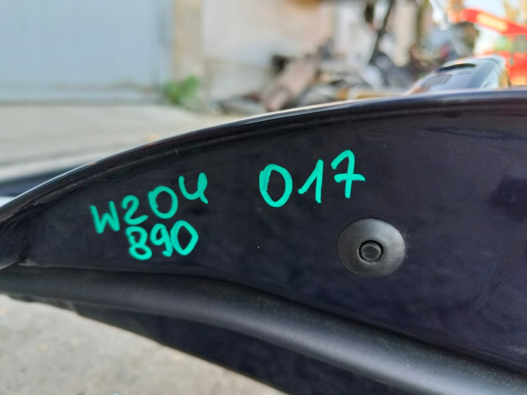 фото №8, Mercedes w204 lift c klasa двері праве передні перед 890