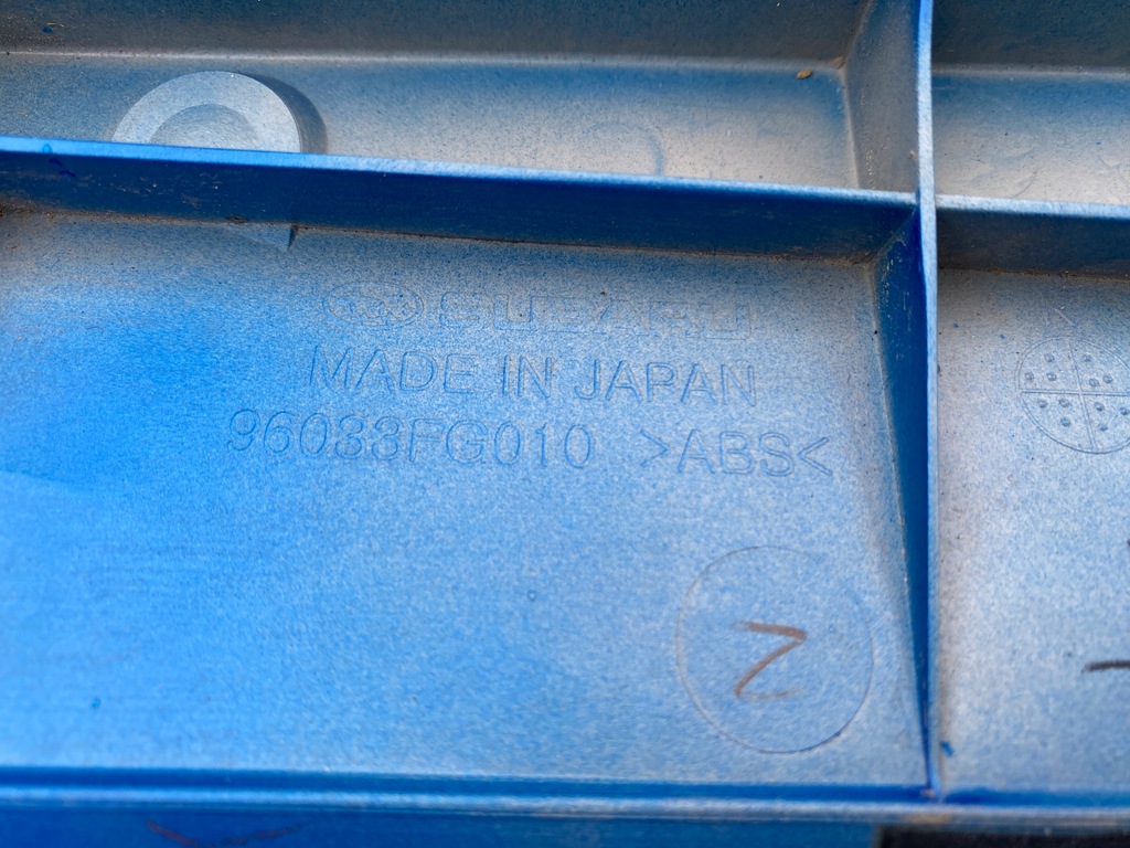 фото №8, Subaru impreza iii спойлер спойлер задний крышки задняя задняя 96033fg010