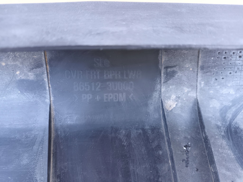 фото №9, Спойлер бампер перед kia sportage iii накладка