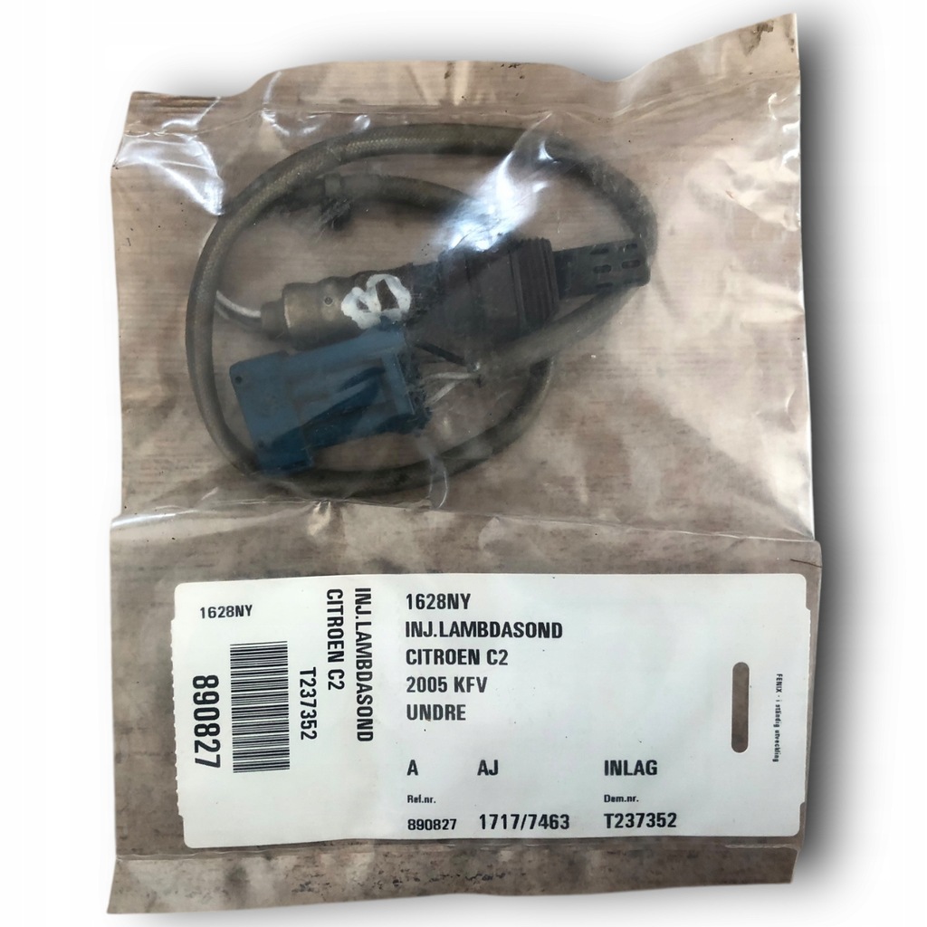 фото №1, Citroen c2 датчик лямбда-зонд 1628ny 9636968380