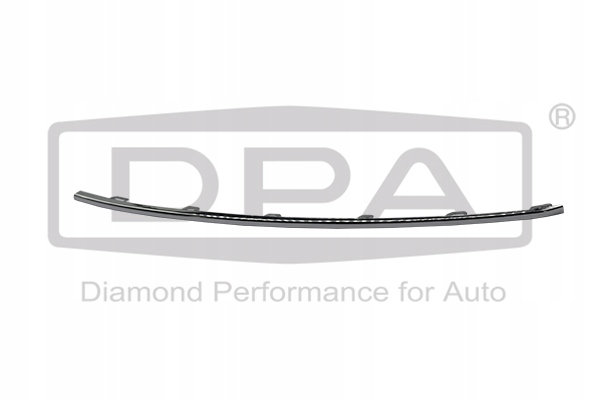 фото №10, Молдинг бампера перед l oct iii 18- хром