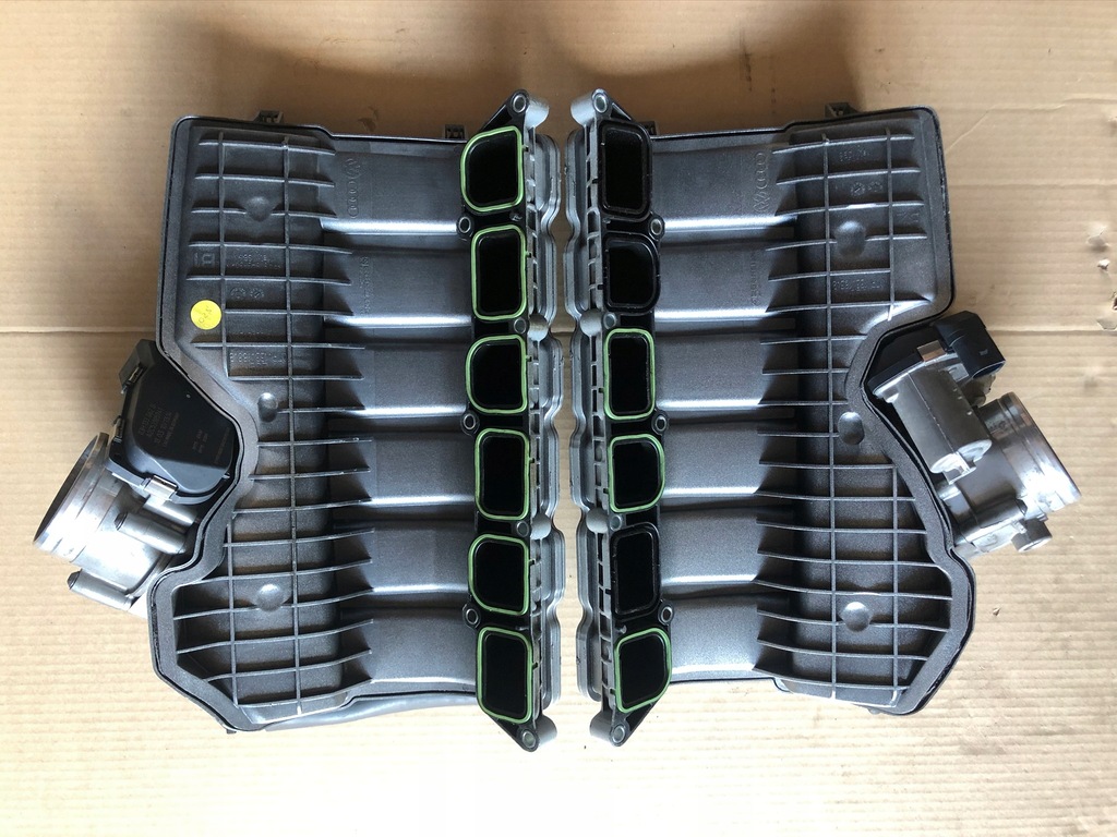 фото №5, Audi a8 d4 w12 6.3 fsi колектор всмоктуючий 07p133185b