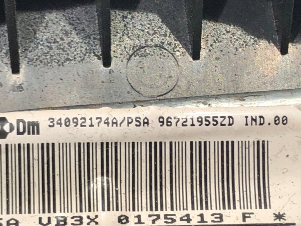 Ремінь безпеки лівий перед citroen jumpy ii 14013511db 96721955zd Недорого