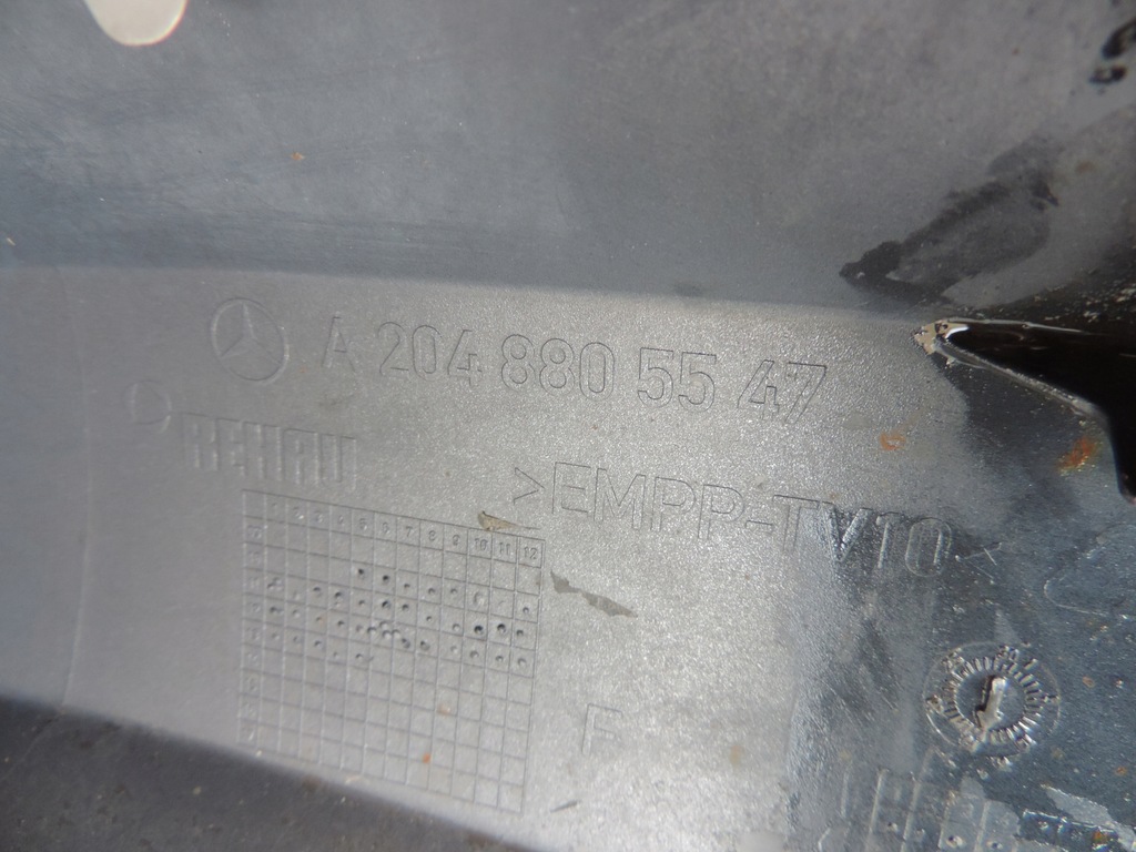 фото №13, Mercedes c-klasa w204 lift 2011 передній бампер