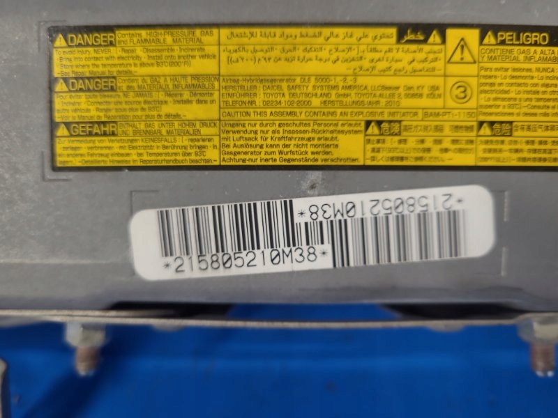 фото №4, Подушка повітряна na коліна przed. lew. toyota camry 40 06-11 73900-06010