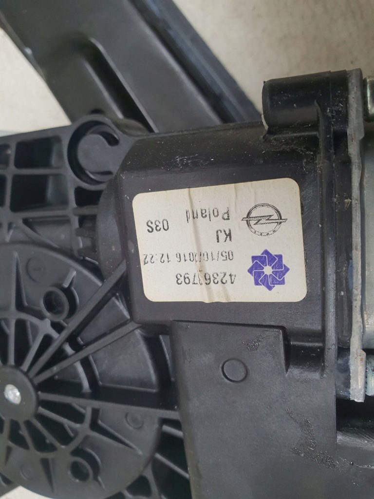 фото №11, Opel mokka a mokka x lift 12-19 підйомник механізм скло двері перед