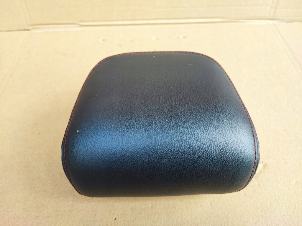 фото №7, Ecosport 2015r подголовник задняя сиденье кожа левый правый средний czerwona нитка