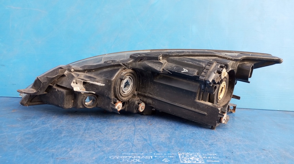 фото №14, Лампа правый перед фара ксенон eu линза mazda 6 ii gh 2008-