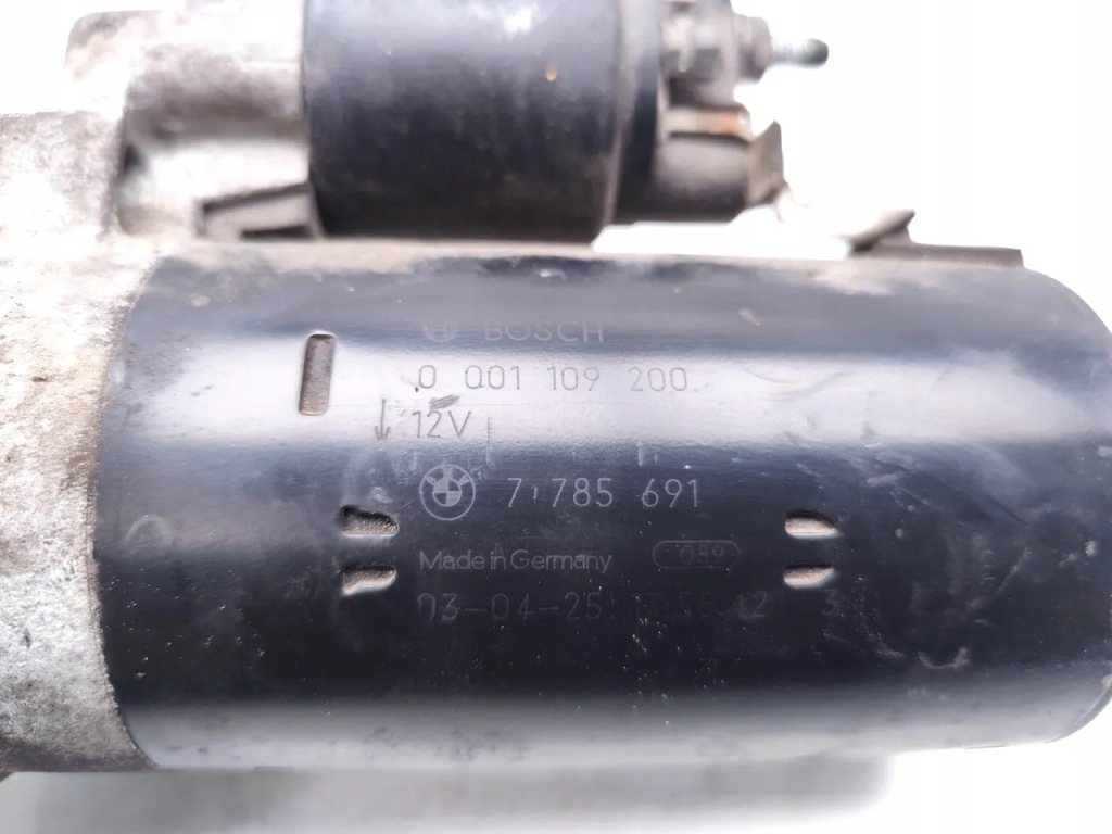 Bmw 5 series стартер 525d дизель 120kw 163 hp 7785691 0001109200 2003 с Разборки