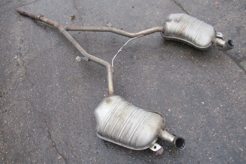 фото №1, Audi a8 d3 3.0 tdi гаситель конечный выхлоп комплект