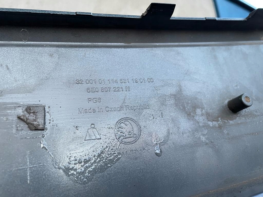 фото №8, Бампер skoda octavia iii 3 lift перед 17- омивачі