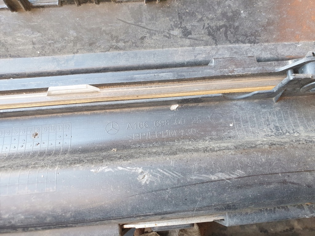 фото №13, Mercedes gl w166 молдинг порог левая a1666980025