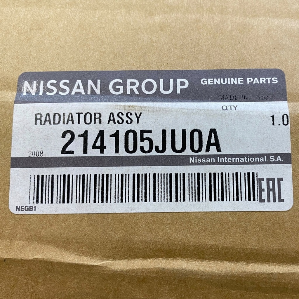 фото №13, Nowa оригинальный номер радиатор wody nissan navara d23 renault alaskan 2.3 dci