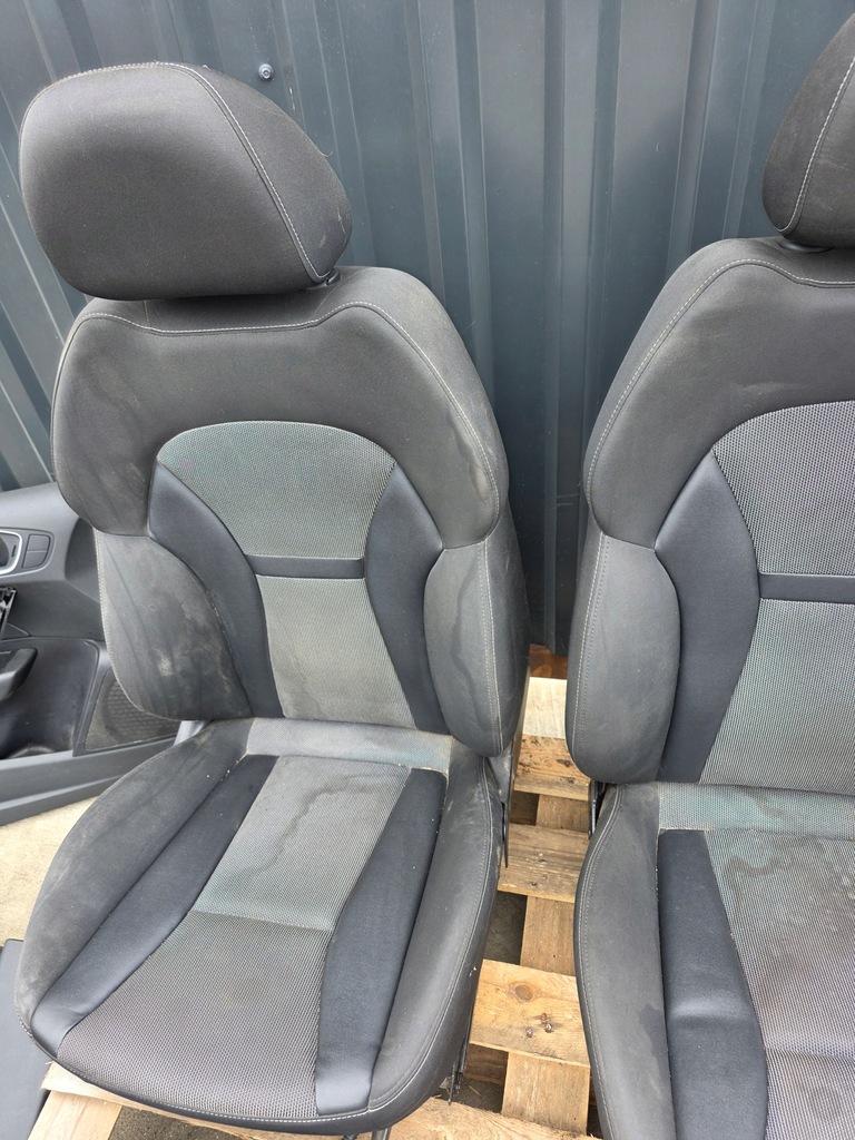 фото №13, Сиденье сиденья комплект audi a1 8x 8x3 3-дверь кожа+ материал оригинал !!!