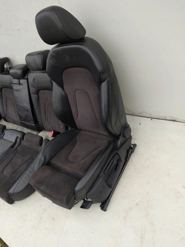 фото №14, Audi a4 b8 8k kombi sline s-line сидіння заднє сидіння