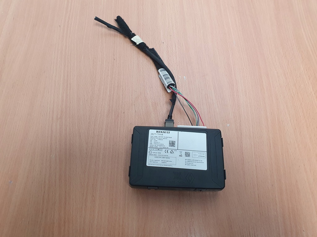 фото №1, Модуль навигации renault megane iv 4 282757006r