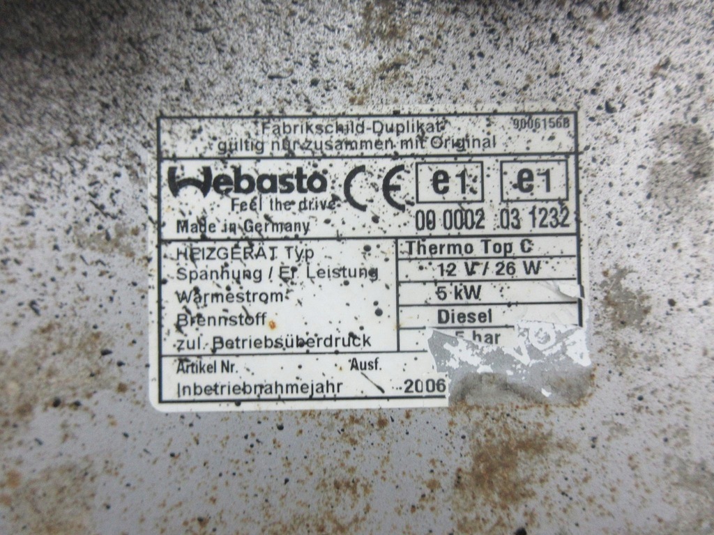 фото №6, Chrysler grand voyager iv 2.8 crd корпус кронштейн webasto