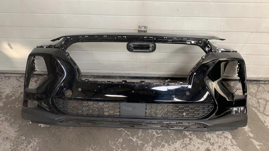 фото №1, Hyundai santa fe 2019- бампер перед передній