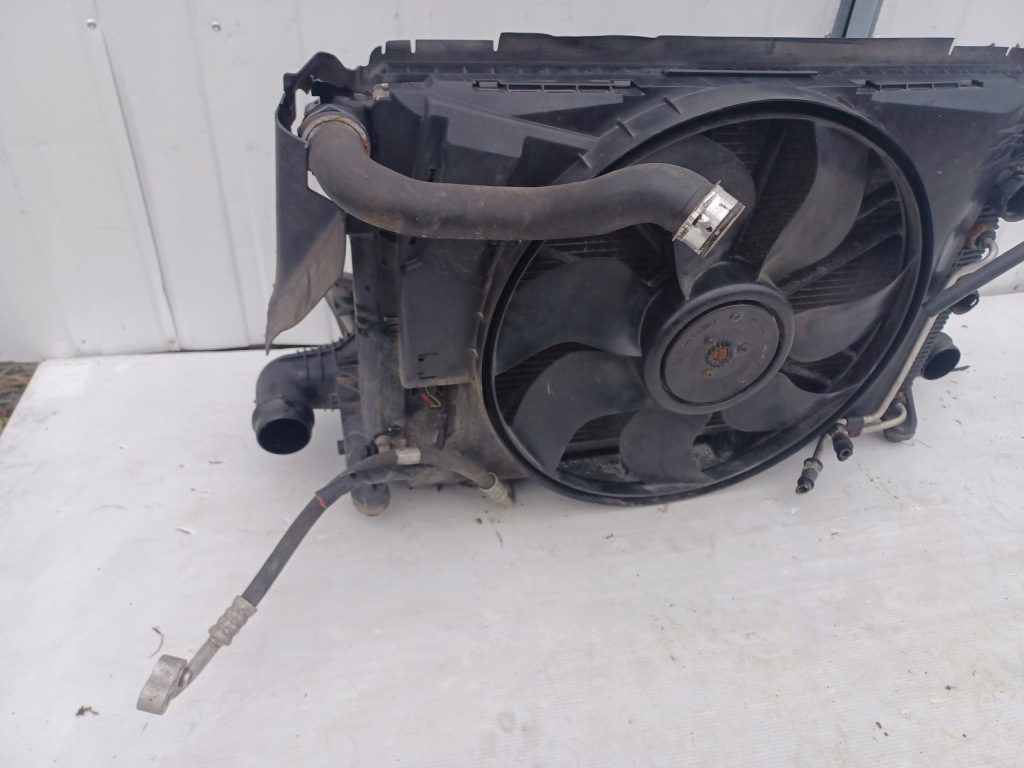 Mercedes w204 2.2 cdi ремень передний радиатор вентилятор интеркулер комплект Оригинал