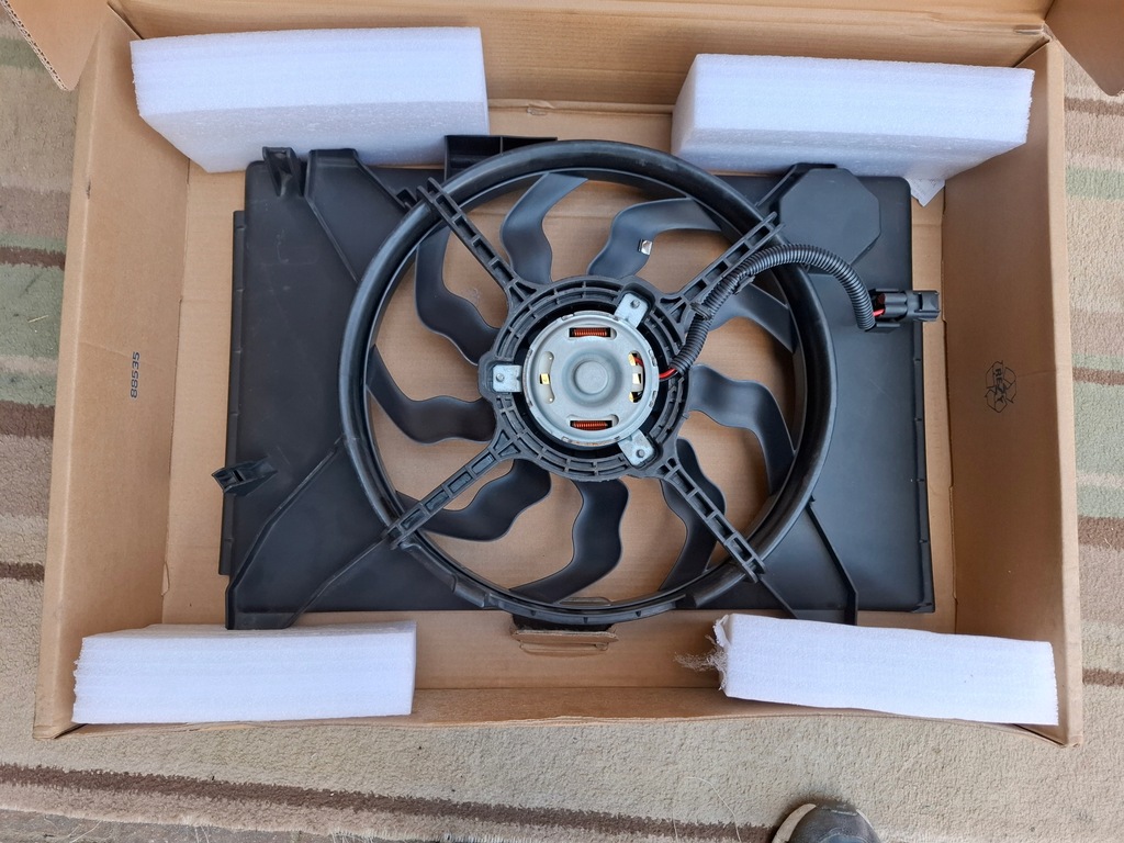 фото №1, Вентилятор радиатора hyundai accent iii 1.5 crdi