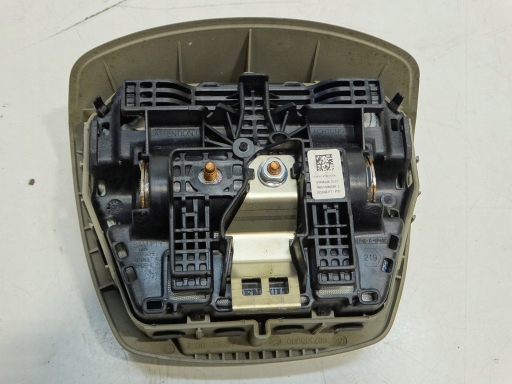 фото №5, Подушка подушка безпеки водія laguna iii 98510003r--c