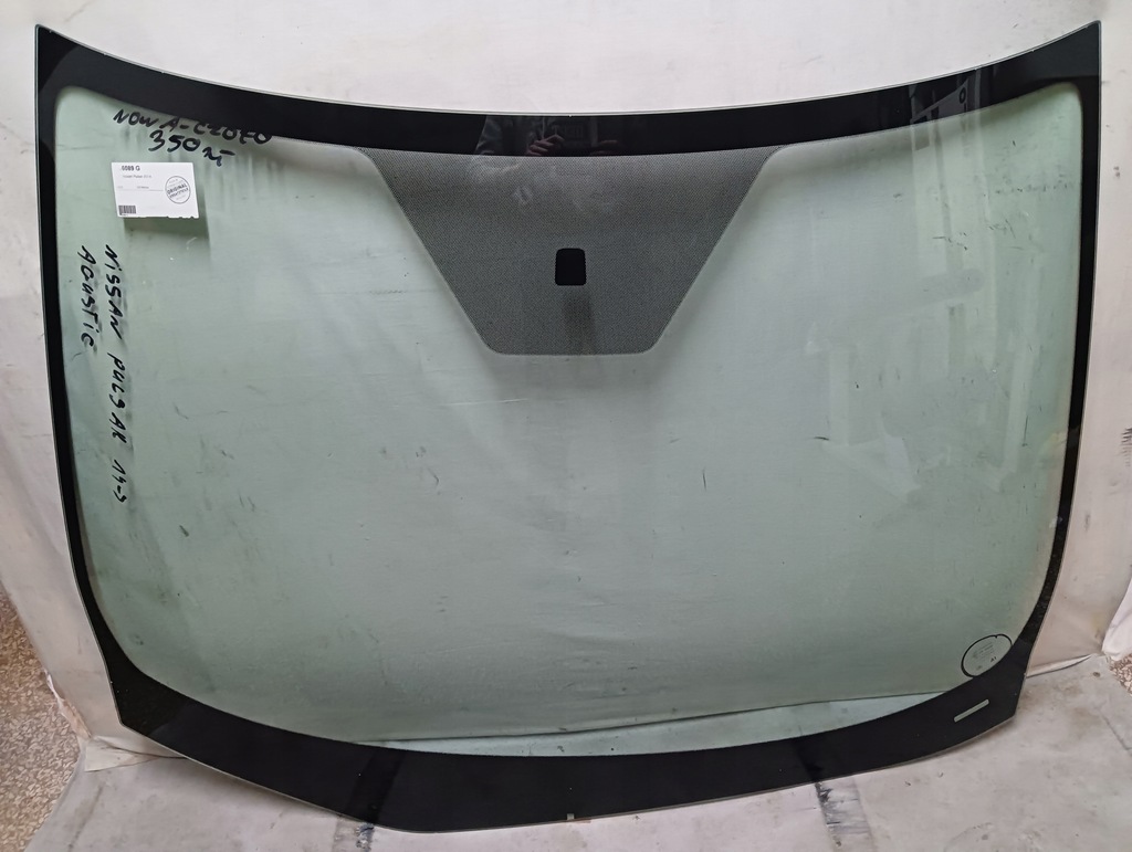 фото №1, Скло передня nissan pulsar 2014- acustic