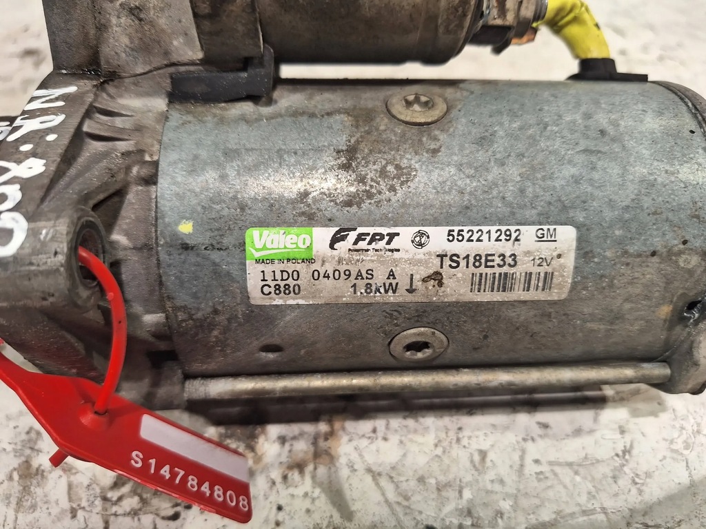 фото №7, Стартер ts18e33 opel corsa d 1.3 cdti 06-