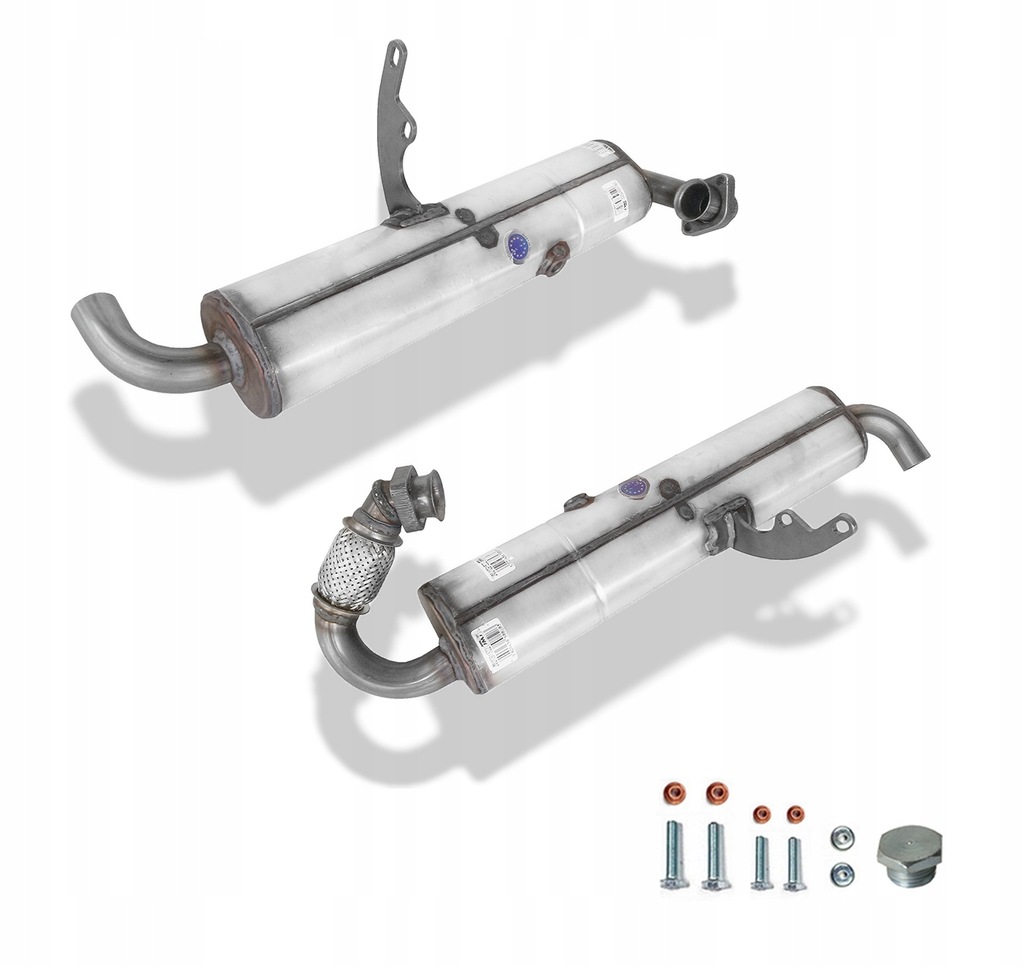 фото №1, Гасник + каталізатор euro 4 smart 1998-2007