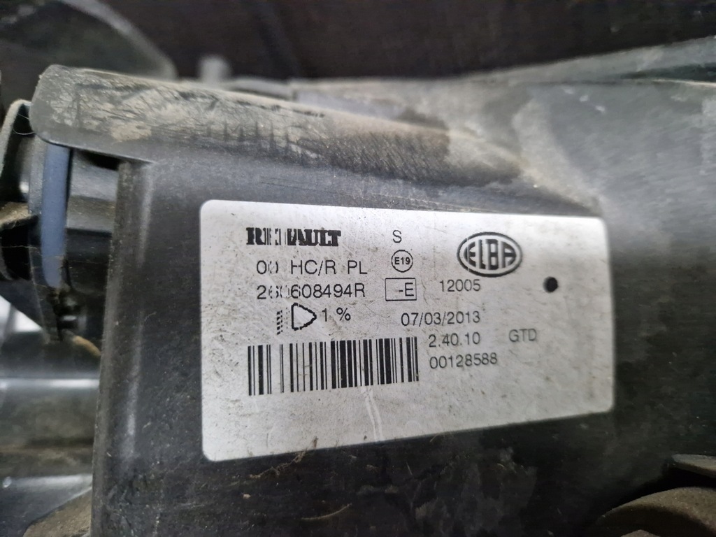 фото №5, Dacia sandero logan ii 12- ліва лампа передня