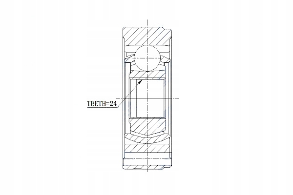 фото №8, Шарнир вала приводного hyundai terracan 01-07 kia sorento 02-06 nty