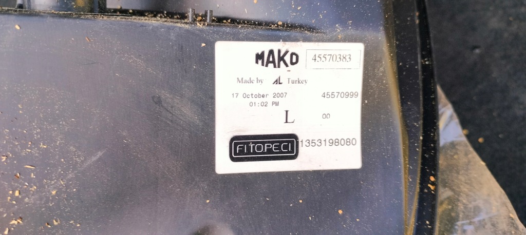 фото №6, Fiat оригінальний номер 45570383 fiorino nemo qubo лампа europa