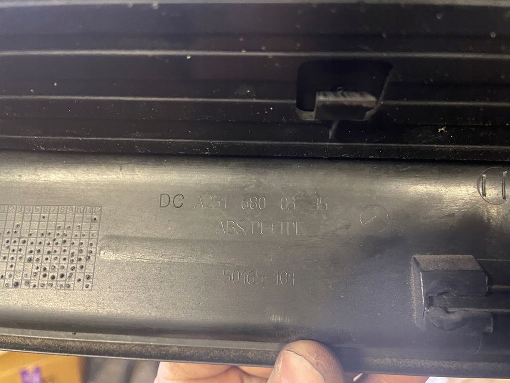 фото №5, Mercedes w251 long lift молдинг порог левая