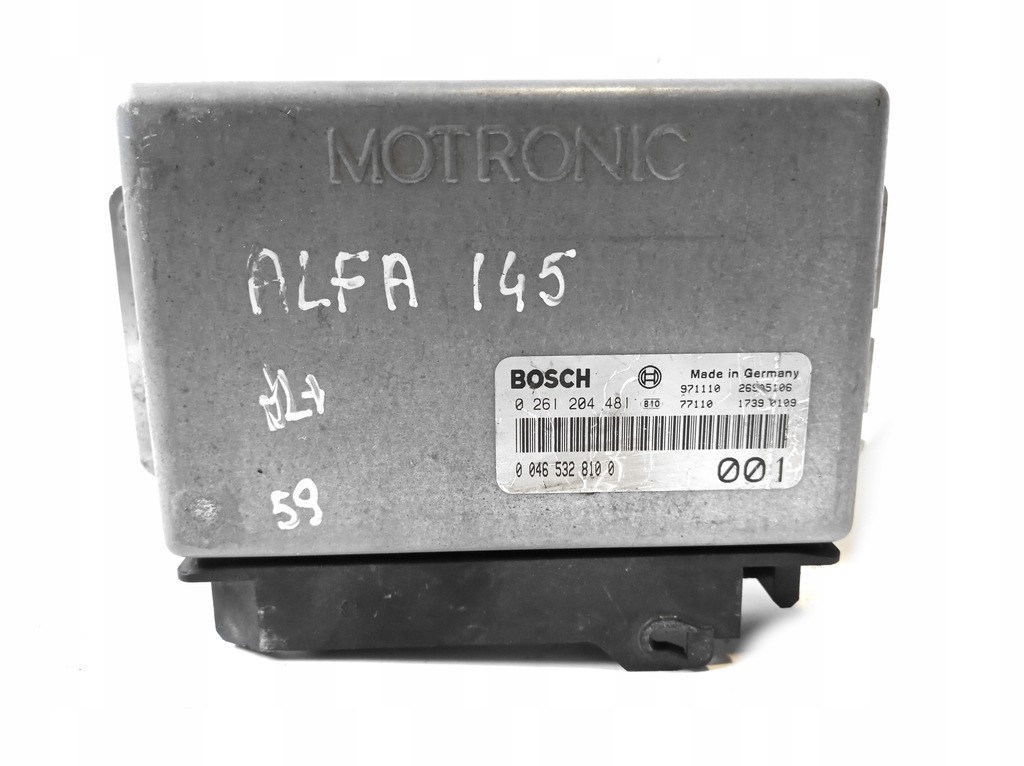 фото №1, Alfa romeo 145 бортовий комп'ютер двигуна 0261204481