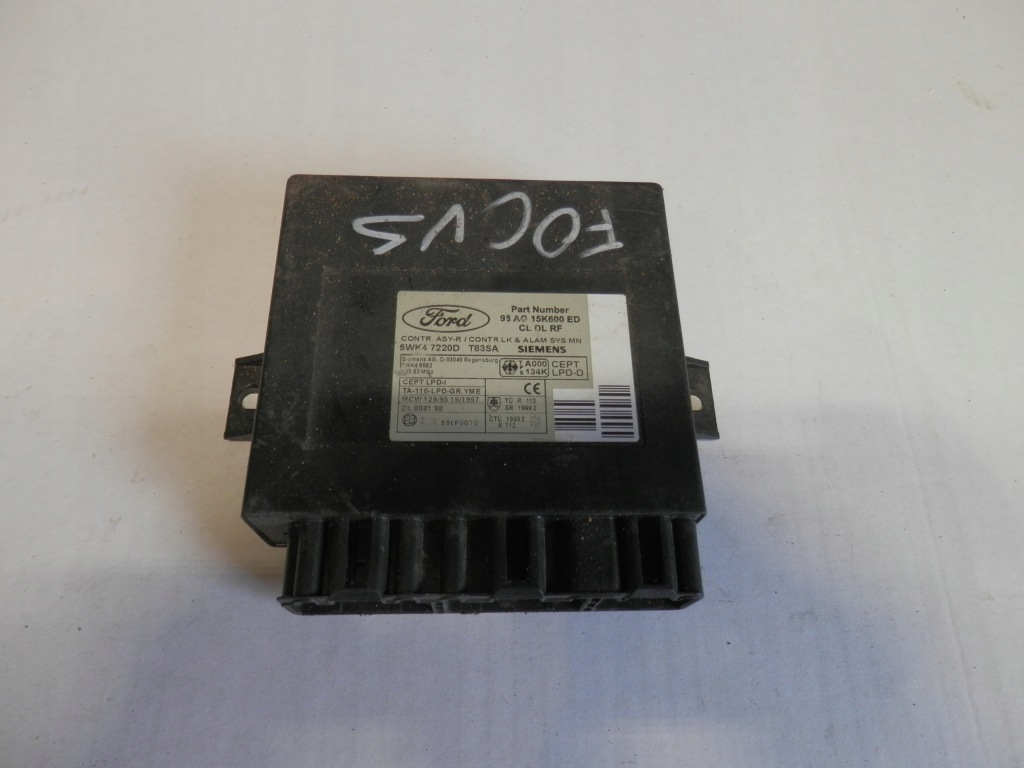 фото №1, Ford focus mk1 модуль комфорту 98ag15k600ed