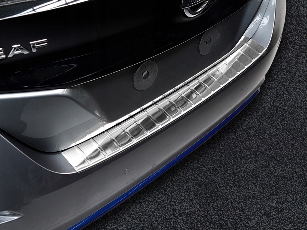 фото №3, Nissan leaf ii 2017- накладка молдинг na бампер